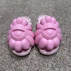 Authentic Takashi Murakami Ohana Full Bloom Slides Cherry Blossom (Never Worn)